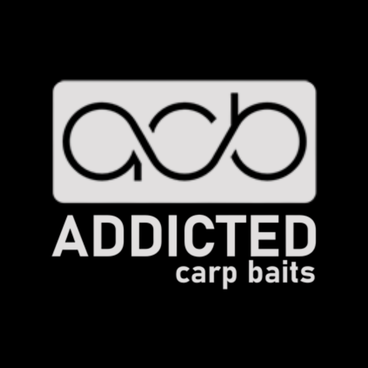 addicted logo czarne tło