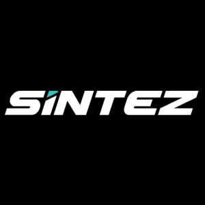 sintez logo czarne tło