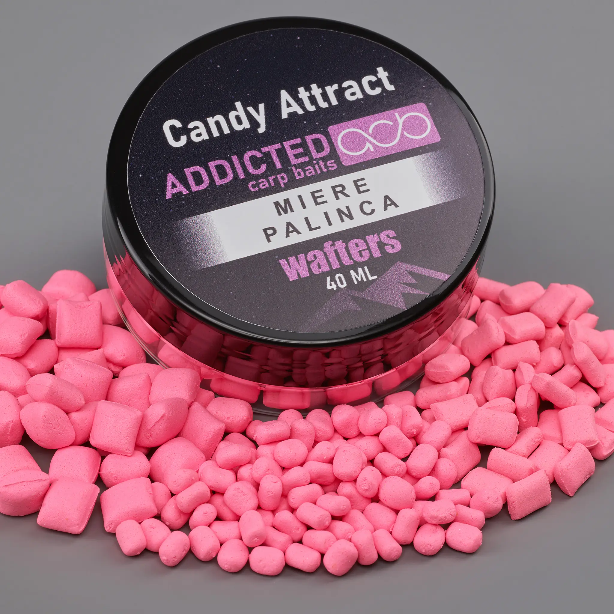 Addicted Carp Candy Attract Wafters Miere & Palinca Honey Brandy 3.5 5 8 mm