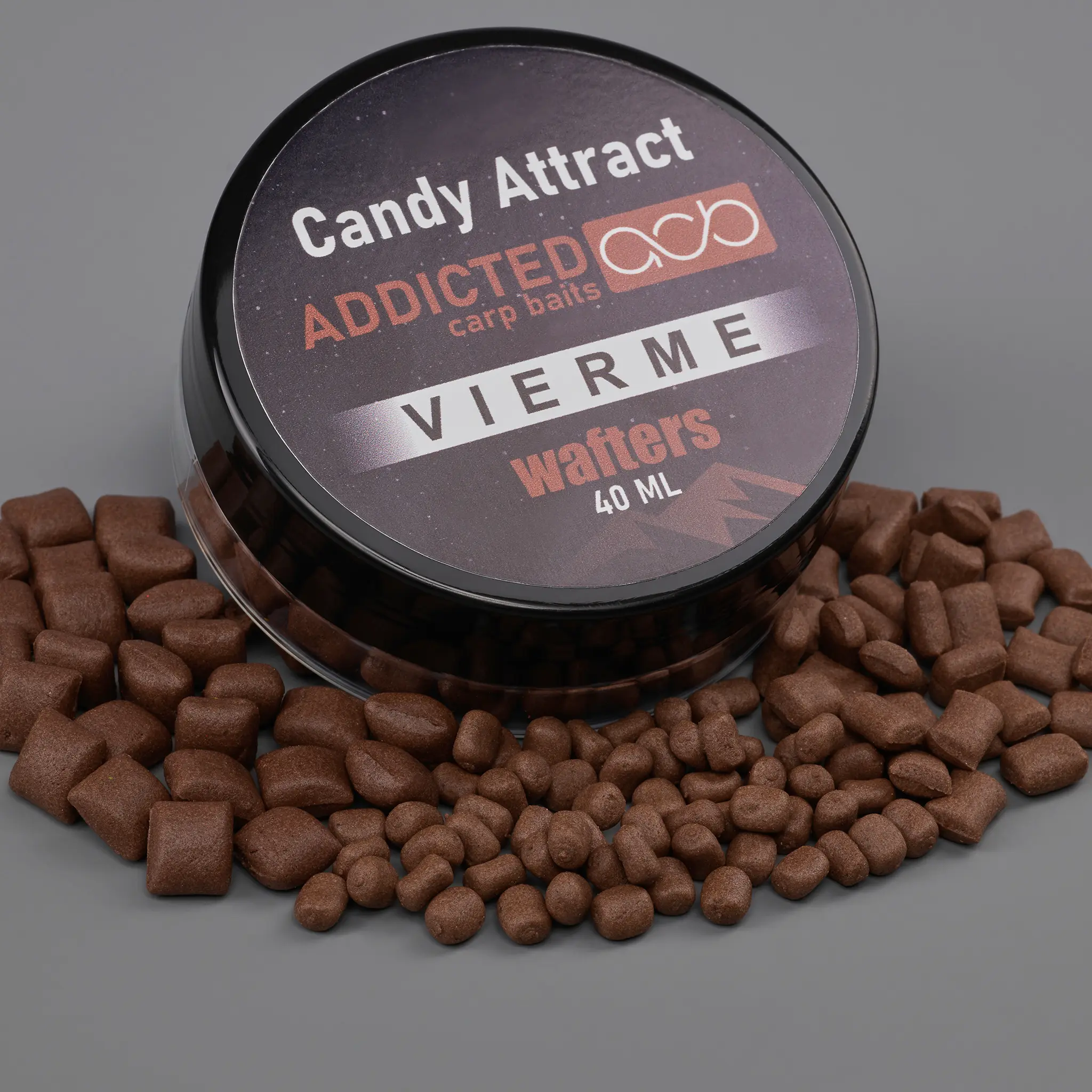 Addicted Carp Candy Attract Wafters Vierme 3.5 mm 5 mm 8 mm