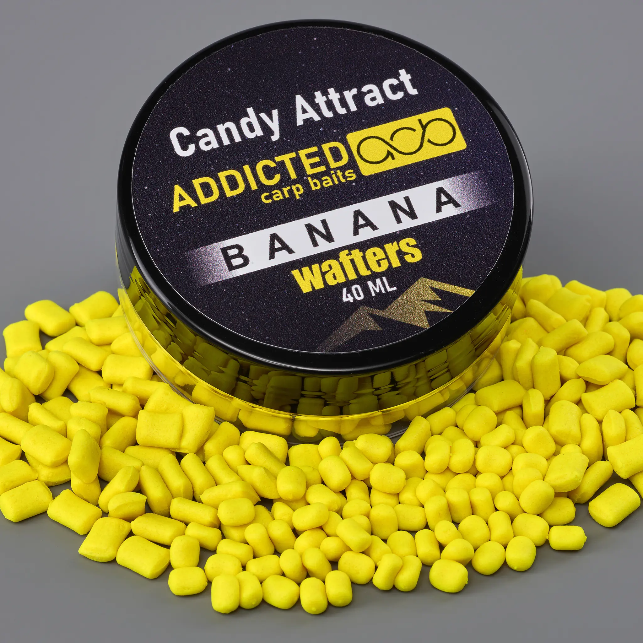 ddicted Carp Candy Attract Wafters Banana 3.5 mm 5 mm 8 mm