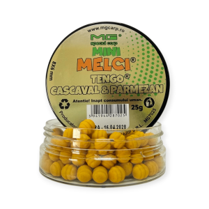 Mini ślimak® Wafters 8x6 mm — TENGO® SER & PARMEZAN  MG Carp Mini Melci ® (Cașcaval Parmezan)
