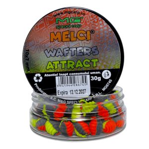 Ślimak® Wafters - ATTRACT - 10x7 mm - MG Carp Melci® Multicolor