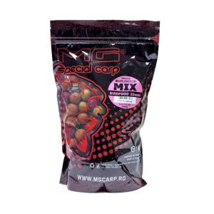 Kulki Zanętowe BIRDFOOD MIX - 20 mm - 1 kg - MG Carp - Półrozpuszczalne - Fast
